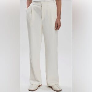 Varley Cream Straight Leg Pants